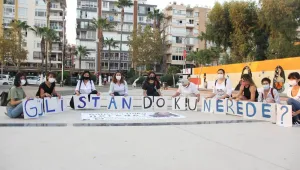 Mersin’de Gülistan Doku eylemi 