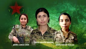 Şervin, Canda ve Nûcan devrimin güzelliğiydi