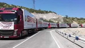 Yardım Laçin’den geçti