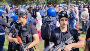 Polis saldırısına suç duyurusu