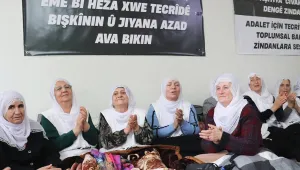 Açlık grevi bitmeden nöbet de bitmez
