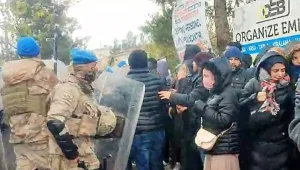 Jandarma yine işçilere saldırdı