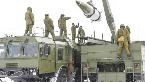 Kiev balistik füze ile vuruldu
