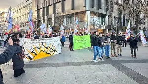 Hannover’de gençlik eylemi