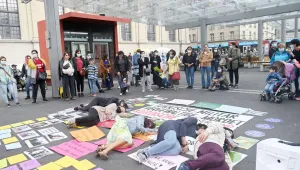 Bern’de tecavüz saldırıları protesto edildi