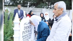 Doğum gününde mezarına gidildi