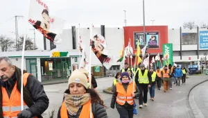 Herford’dan Bielefeld’e yürüdüler