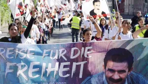 Rêber Apo için yürüyecekler