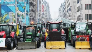 Çiftçilerin Brüksel çıkarması