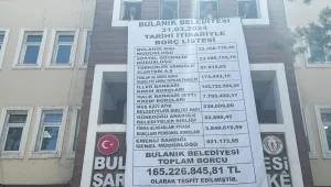 16 bin 600 seçmene, 165 milyonu aşan borç