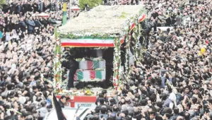 Tahran’da cenaze töreni