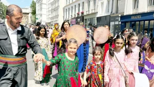 Paris’te Kurdistan rüzgarı