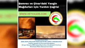 Yangın mağdurlarının çığlığına koşalım