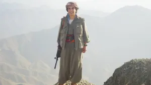 Bir dağ kadını Bêrî