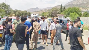 Behdînan halkı, Türk saldırılarını protesto etti