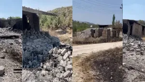 Köyler bombalanıyor