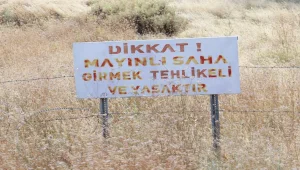 Dersim’de 10 bin mayın