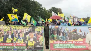Den Haag’da saldırılar protesto edildi