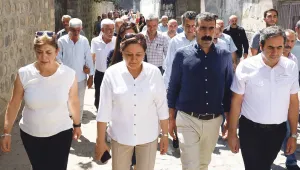 Saldırılan Hewş'e ziyaret
