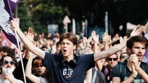 Fransa’da Barnier protestosu