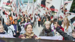 Rêber Apo için yürüyorum