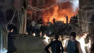 Beyrut merkez vuruldu