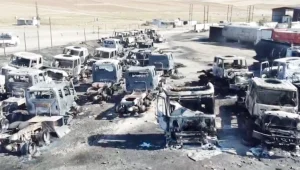 Türk'ün barbarlık gösterisi