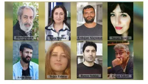 Gazetecilere 8 saat kelepçeli yolculuk