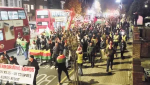 ‘Berxwedana Londra’ 3. gününde