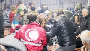 150 bin göçmen yardım bekliyor