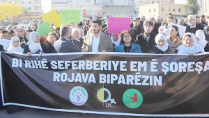 Bakur'dan Rojava'ya destek