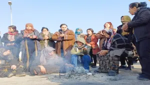 Halk bir haftadır nöbette