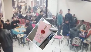 Medya TV'si de olan kıraathaneye mühür
