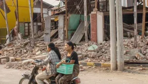 Myanmar depreminde kadınlar daha da mağdur