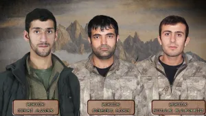 Kürdistan’ın üç fedaisi