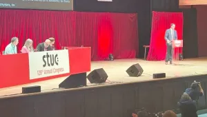 STUC’dan Öcalan’a destek
