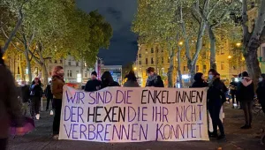 ‘Cadılar Bayramı’nda eylem