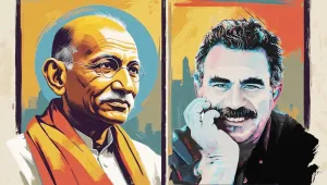  Gandhi ile Öcalan: Zihin açan diyalog