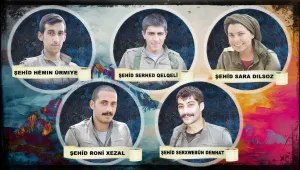 HPG, 5 gerillayı andı