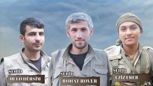 HPG üç şehidi saygıyla andı