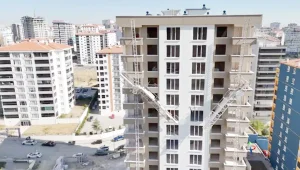 15 katlı binanın iskelesinde cinayet