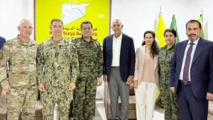 Barrack ve Cooper Rojava'daydı