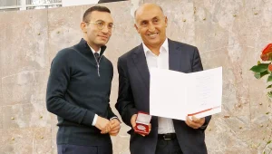 Hacıoğlu’na ‘Platin Römer’ ödülü
