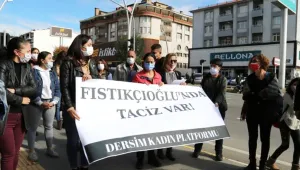 Taciz protestocularına soruşturma