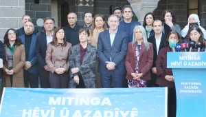 Amed mitinge hazırlanıyor