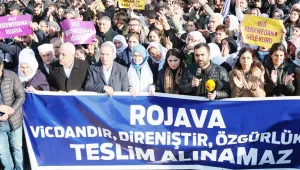 Hepimizin hayatı Rojava'ya bağlı