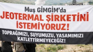 Toprağımız, sularımız satılık değildir