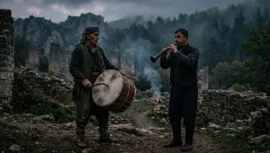 Şirin mezradaki düğünden kalan