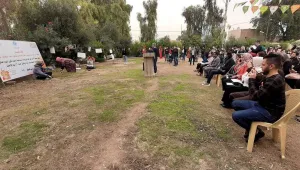 Katledilen 44 kadın için anma