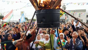 Newroz coşkusu Çukurova'da sürdü